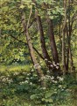 Wald Blumen klassische Landschaft Ivan Ivanovich Bäume
